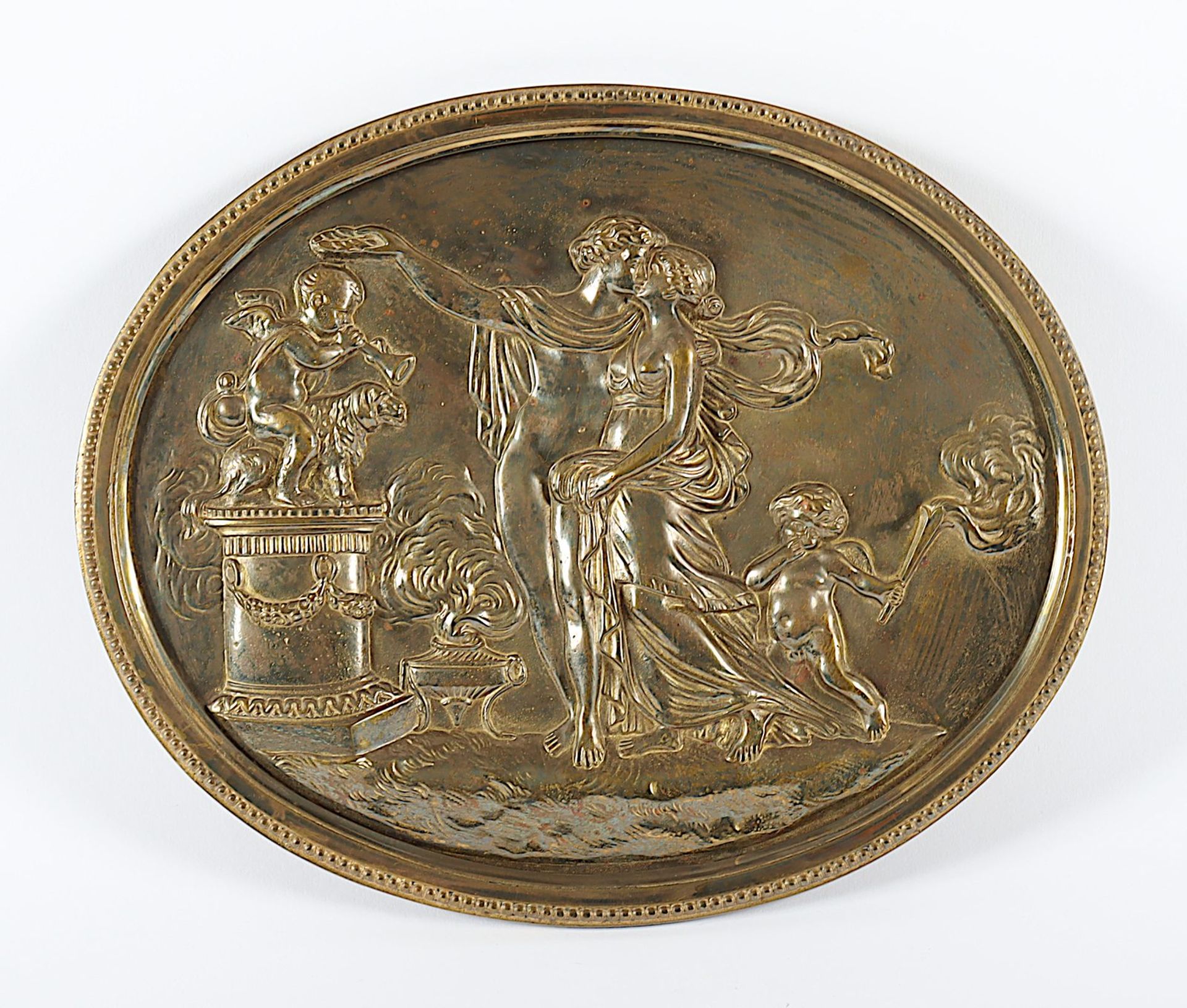 ovales Relief, Bronze