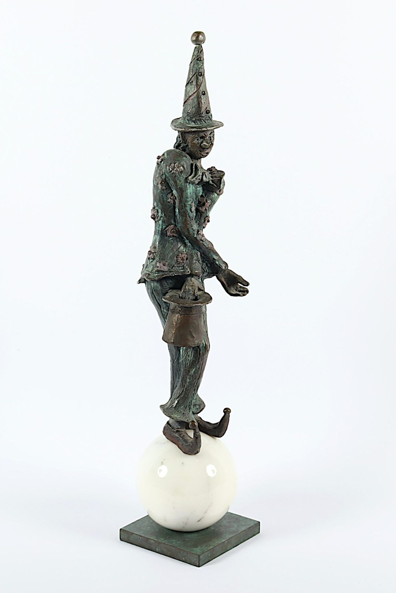 Kastenholz, Bernd, "Pierrot", Bronze - Image 3 of 4