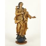 Maria Immaculata, Holzfigur, Tirol, um 1760