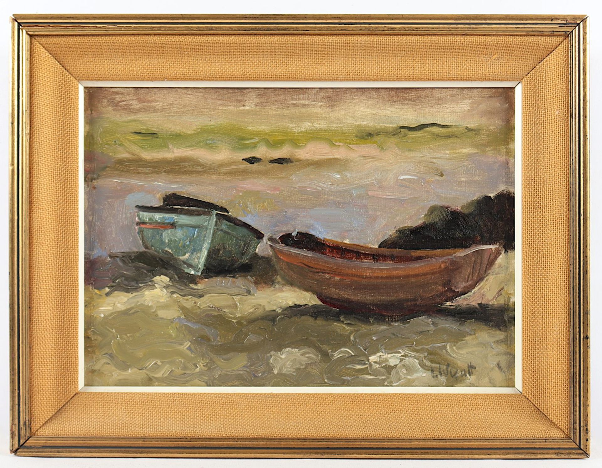 WYATT, Irene (1903-1987), "Boats at Kingsbridge", R.