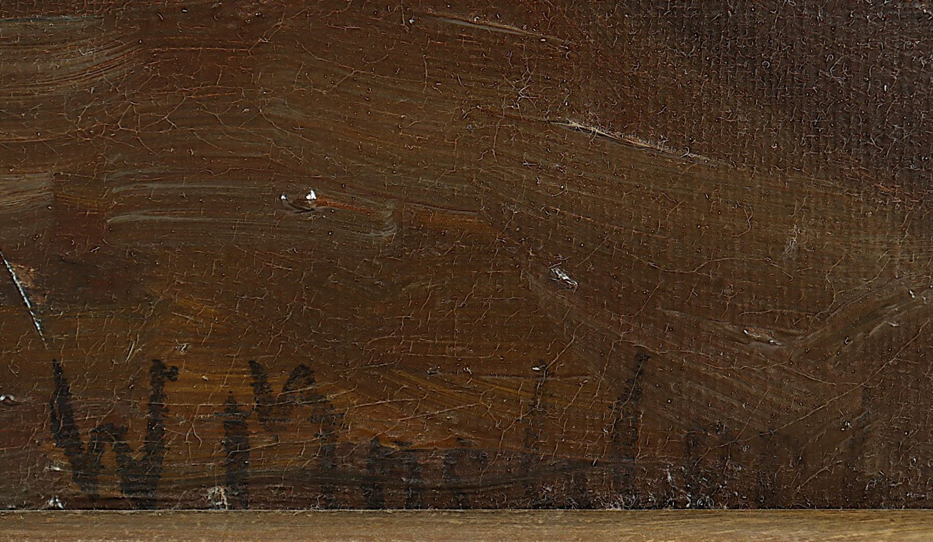 MOSBLECH, Carl Wilhelm (1868-1934), "Hafenansicht", R. - Bild 3 aus 4