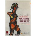 Lüpertz, Markus, Plakat, ungerahmt