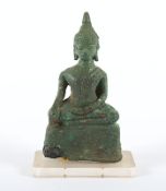 Buddha Shakyamuni, Bronze, Thailand, 16./17.Jh.