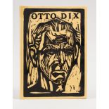 Dix - Vorzugsausgabe mit dem signierten Holzschnitt - Otto Dix.