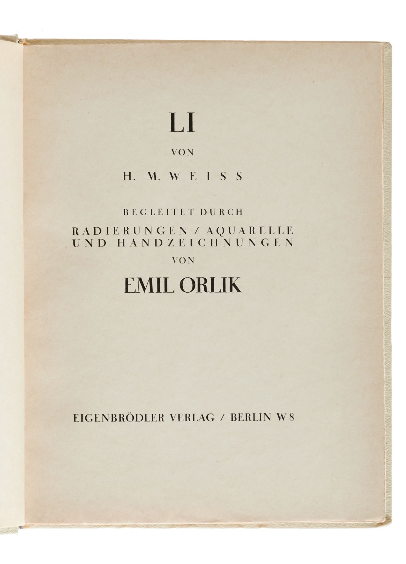 Orlik - Weiss, H. M., - Image 2 of 3