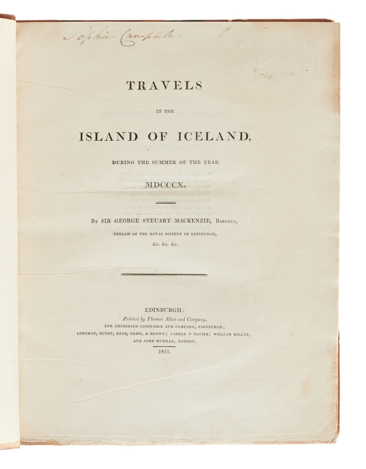 Island - Mackenzie, G. S., - Image 2 of 5