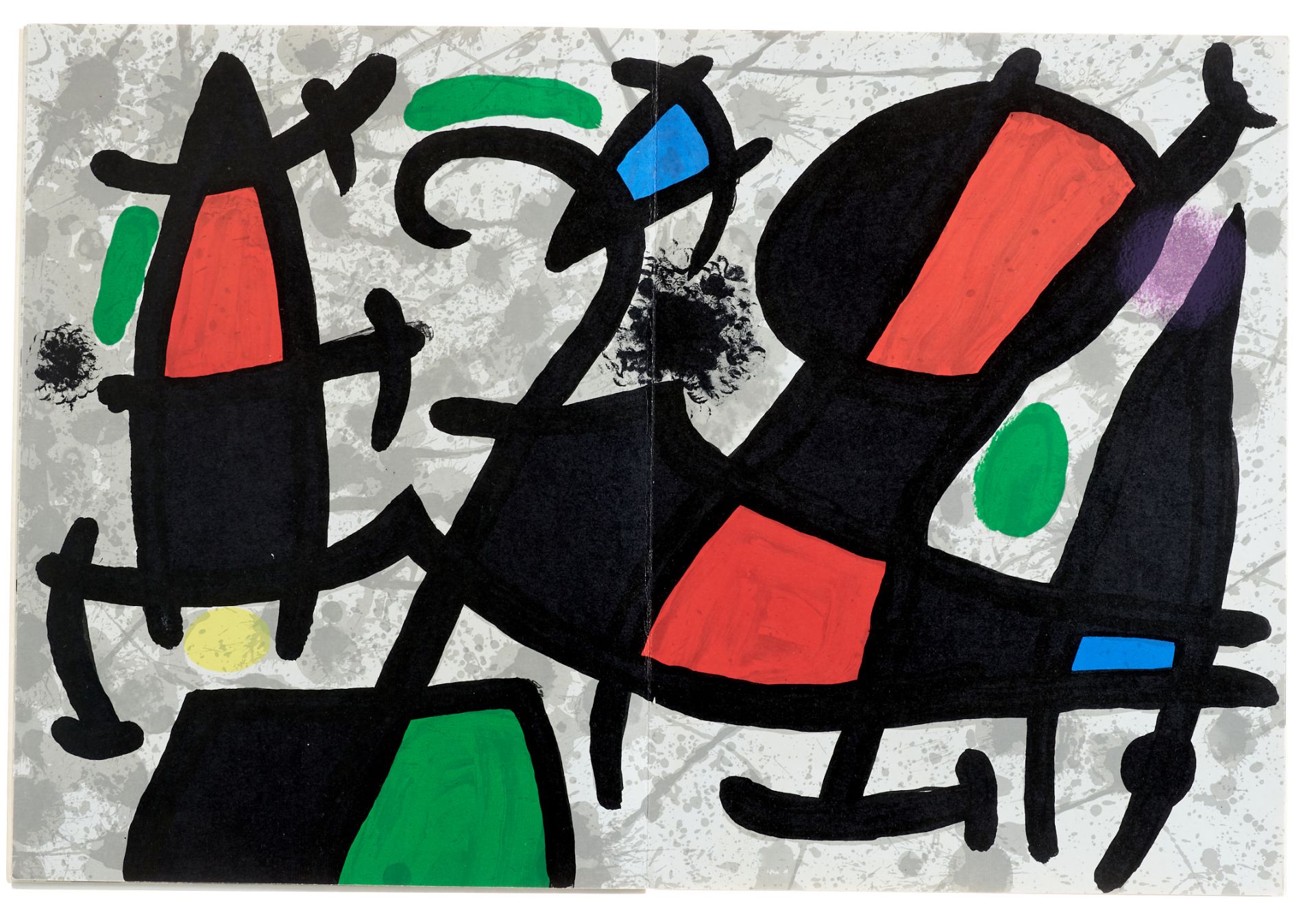 Miró - Derrière le miroir. - Image 2 of 2
