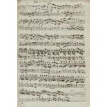 Handschriften - Händel - Musikmanuskript