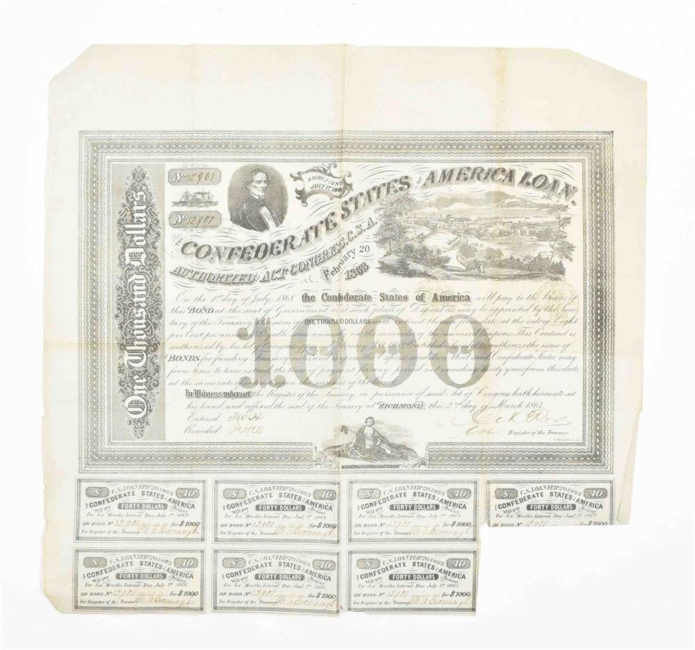 United States Freehold Land and Emigration stock certificate - Image 2 of 4