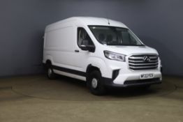 (RESERVE MET) MAXUS LWB 2.0 D20 163 High Roof Van – 49,040 Miles (2022 Model)