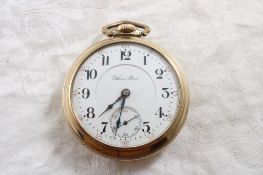 Hamilton 17J Pocket Watch Stem Wind Lever Set