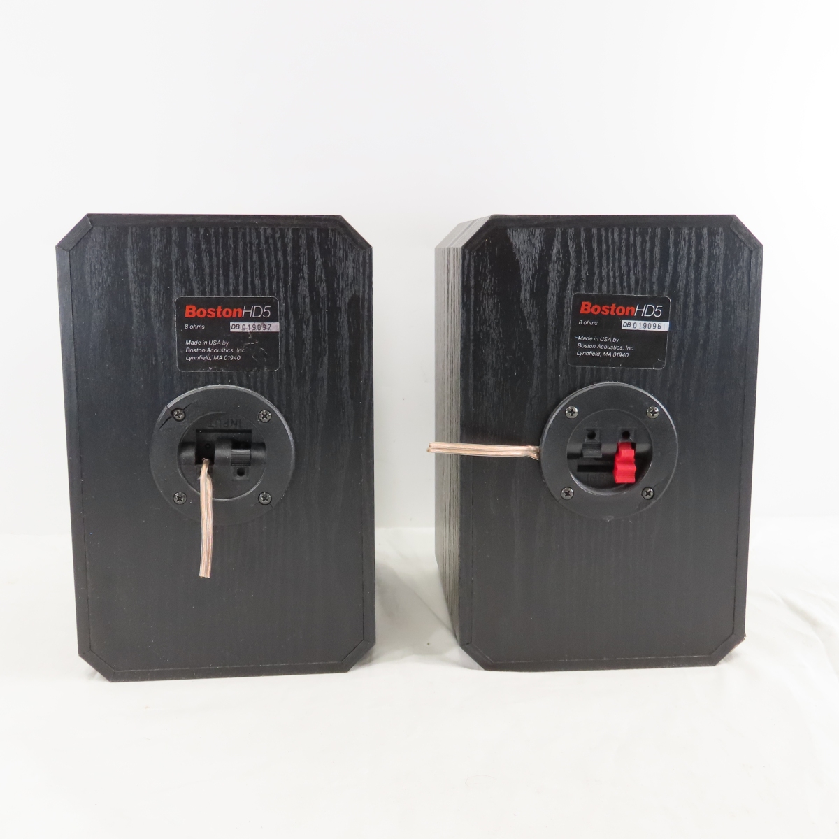 Pair of Boston HD5 Speakers with stands