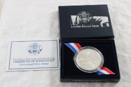 2002 Olympic Winter Games Silver Dollar
