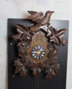 Vintage Black Forest Cuckoo Clock Working