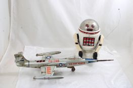 Tomy Verbot, Tin Friction USAF Toy Fighter Jet