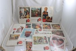 23 1940's & 50's Coca Cola Print Ads 7