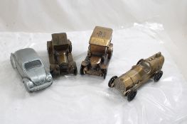 4 Banthrico Antique & Vintage Car Banks