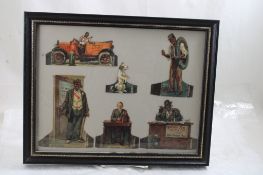 1931 Black Americana Stand-Up Figures