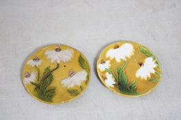 2 French Majolica 6