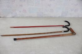 3 Antique Canes