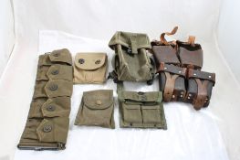 U S & Russian Military Ammunition Pouches