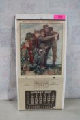 1962 Boy Scout Norman Rockwell Calendar