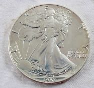 1987 Silver Eagle 1 Ounce Fine Silver