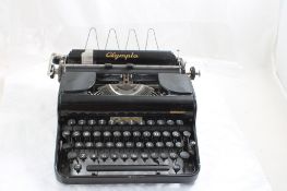 Antique Olympia Super Manual Typewriter