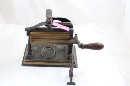 The Original Antique KNOX Fluting Iron Cast Iron