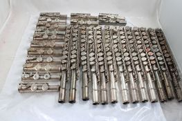 13 Flute Body Parts, 15 Flute Foot Joints