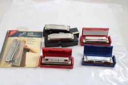 6 Harmonicas First Act Learn & Play w/CD Plus