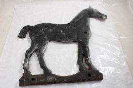 Horse Cast Iron Windmill Weight 18