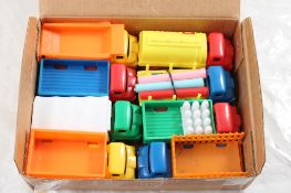 8 Vtg Plastic Delivery & Other Trucks Hong Kong
