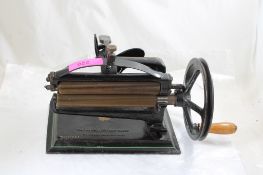 Cast Iron Antique Crown North Bros. Fluting Iron