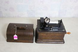 1905 Edison Fire Side Cylinder Phonograph Works