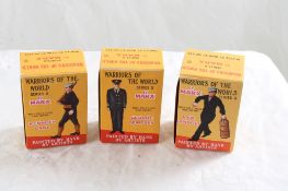 3 MARX Warriors of the World Series II in Orig Box