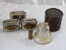 6 Advertising Banks Magic Pocket, Liberty Bell+