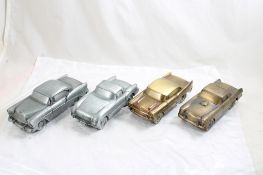 4 Vintage Banthrico Car Banks