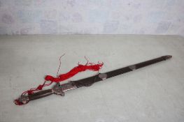 Fantasy Wall Hanger Sword & Ornate Sheath 40