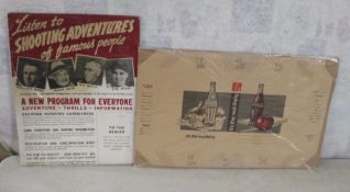 Coke Adv Book Cover & Shooting Ad Famous People