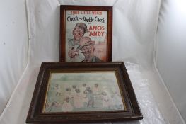 Amos & Andy & Other Black Americana Framed