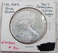 2017 American Silver Eagle