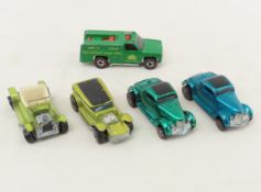 5 Vintage Hot Wheel Redlines