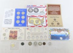Mixed Us Coins, Some Silver