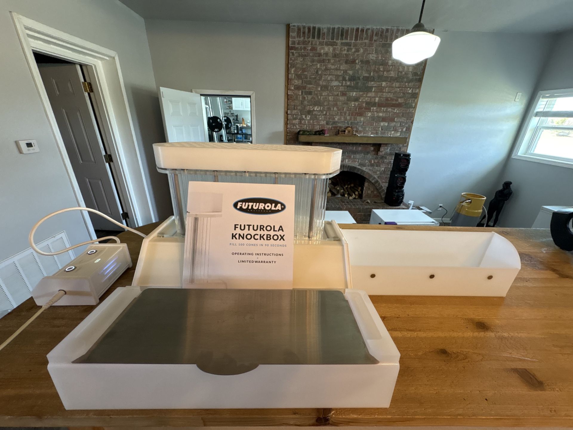 LOCATED IN TULSA, OK- Used Futurola Automated Filling System Knockbox 100 w/ Futurola SH-30 Shre