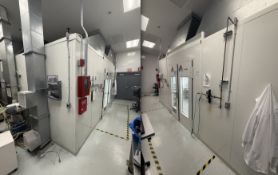 Used 24 x 20 x 11 Precision Stainless C1D1 Booth