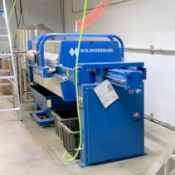 Used MW Watermark Filter Press, Model FP800G32L-38-20ASX