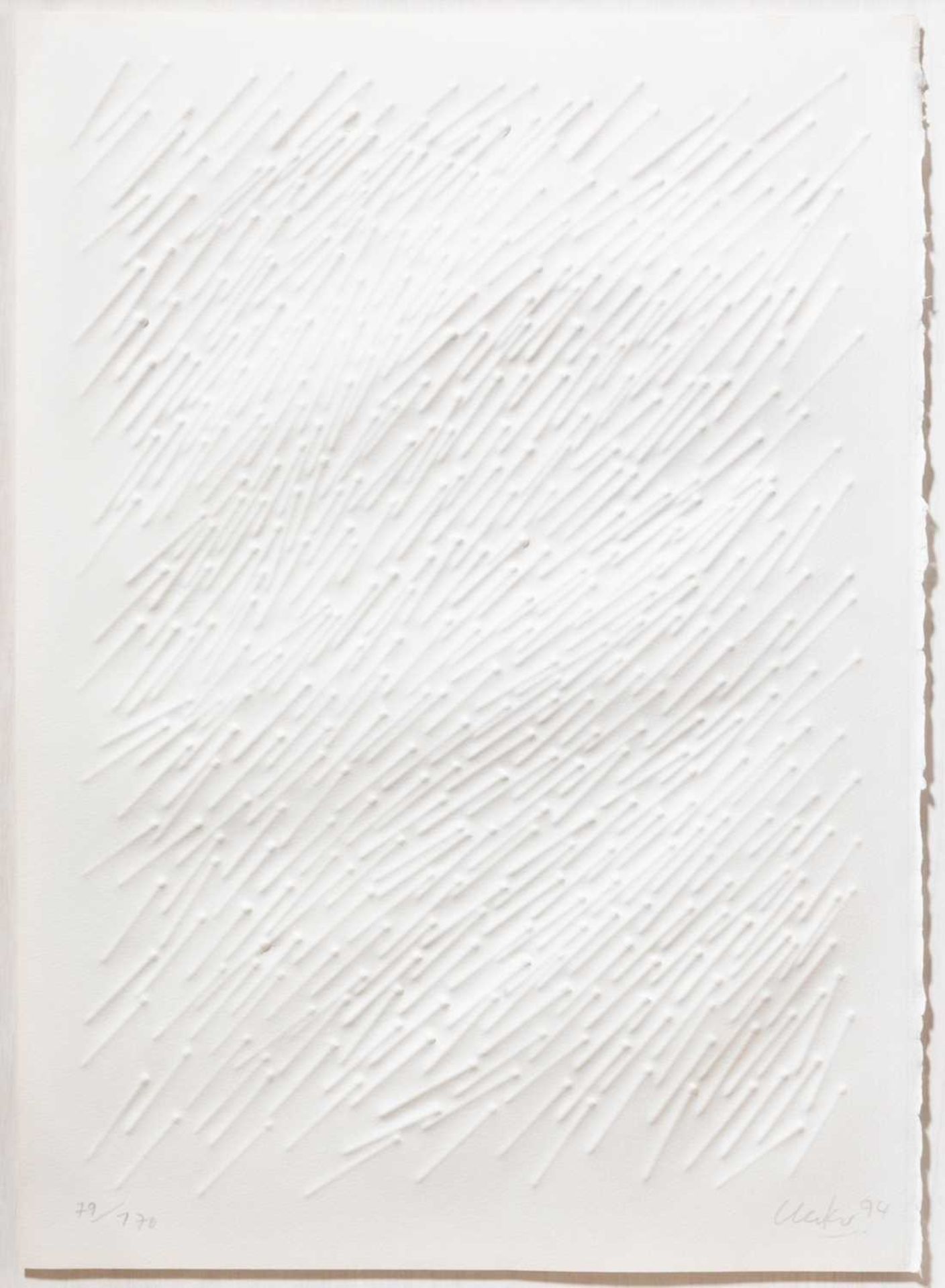 Günther Uecker (1930 Wendorf - Düsseldorf 2025)