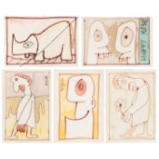 Thierry Noir (1958 Lyon – lebt in Berlin)