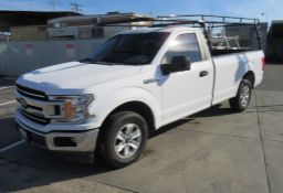2019 FORD F-150 XL PICKUP TRUCK, REGULAR CAB, 2WD, 8 CYL. 5 5.0L FI FFV DOHC 302 CID, GASOLINE,